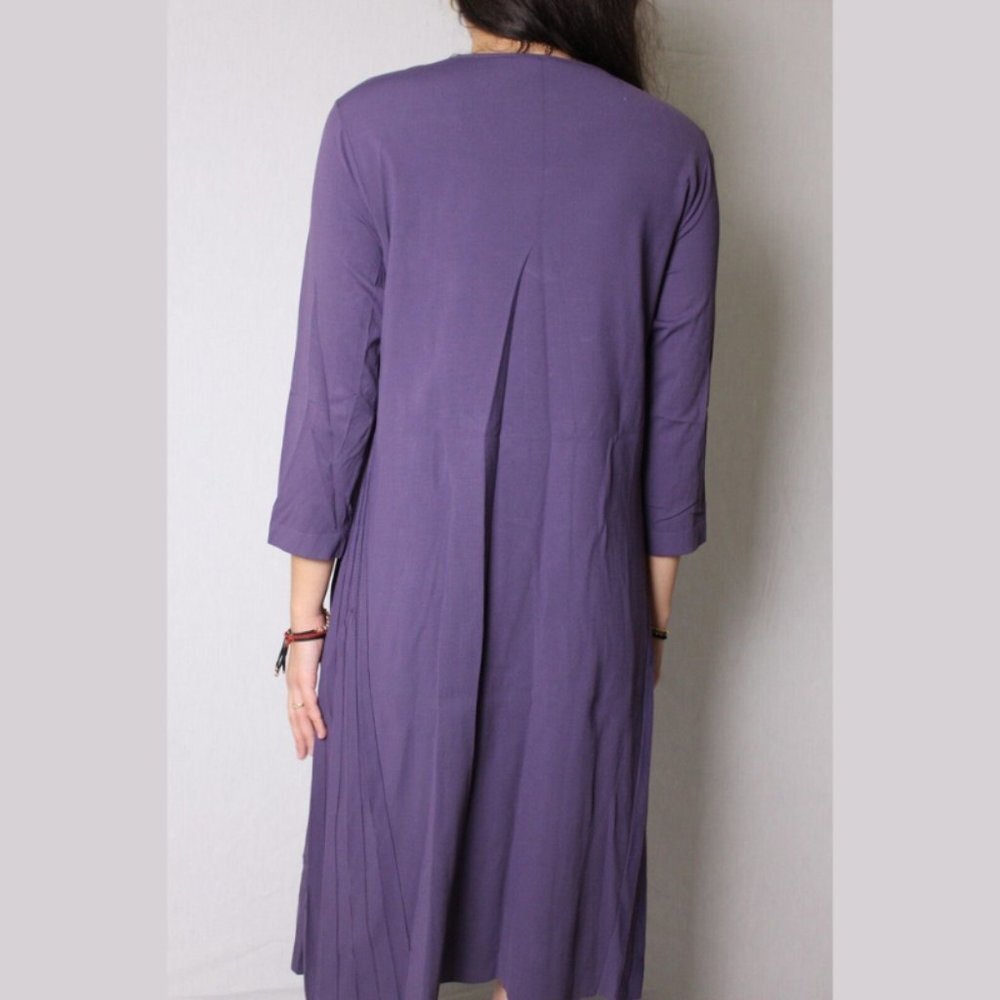 New $2900 Salvatore Ferragamo SILK Dress Size 42 It Made in Italy - Picture 7 of 7